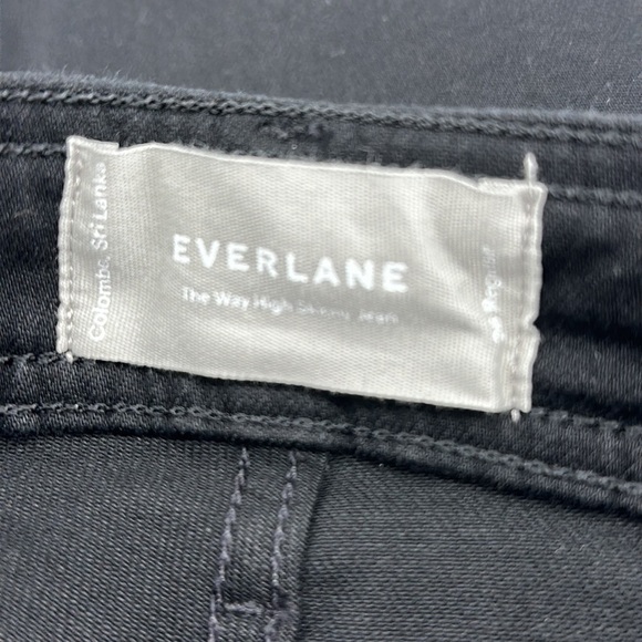 NEW Everlane The Way-High Skinny Jean in Black Size 26 - Picture 8 of 8
